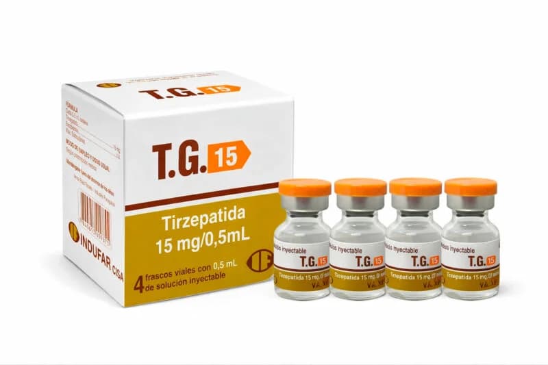TG 15mg – 4 ampolas